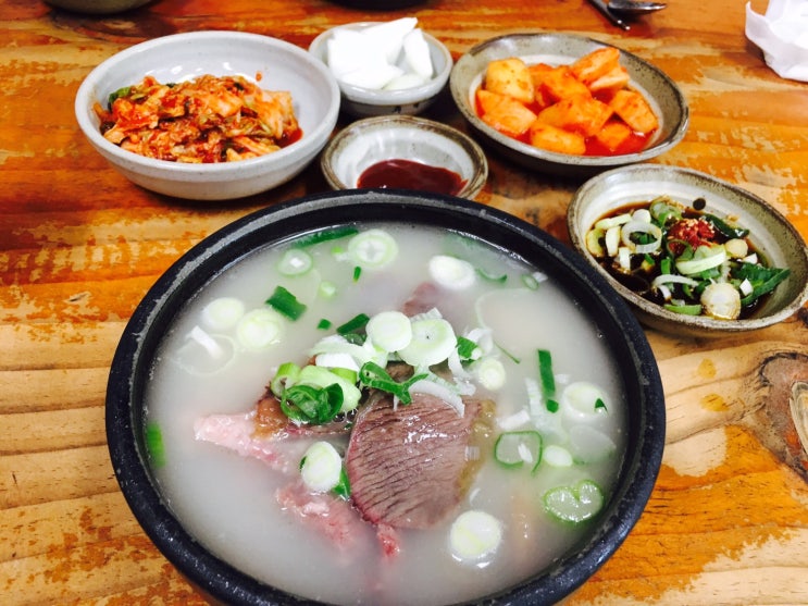 광주: 광주 화재마트 구경, 최미자 소머리 국밥