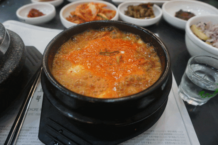 보정동 카페거리 맛집, 순두부 종류가 많은 - 북창동순두부