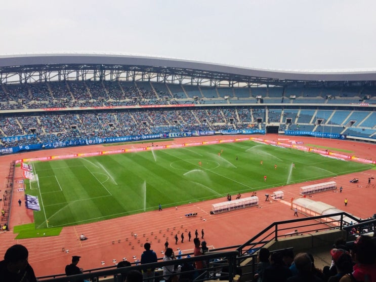 [대련공업대] 2018.05.05 +60 중국축구 슈퍼리그 CSL 직관 다롄이팡vs광저우헝다/카라스코/김영권