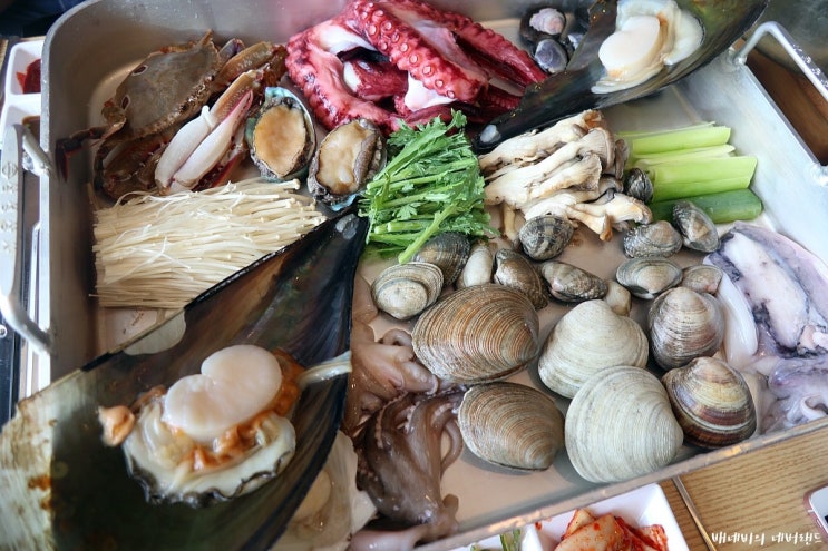 [안면도맛집/태안맛집/한식] 바다속 친구들 한데 모은 용궁철판과 꼬막비빔밥, 안면가