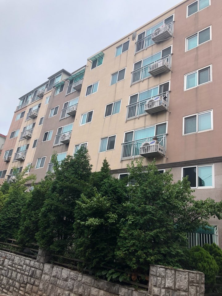 구로구 항동에 위치한 아파트 전면페인트 도장