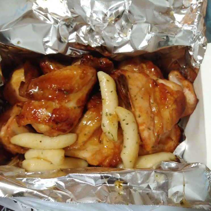 구어조은닭 마늘치킨