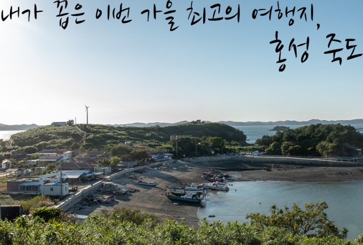 충남 가볼만한곳 홍성 죽도 국내 섬 여행