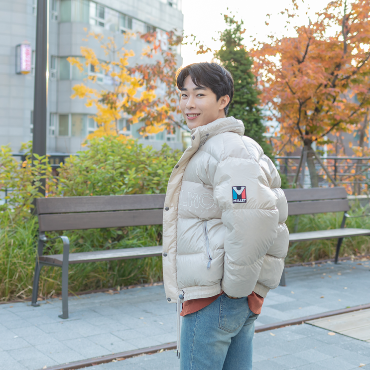 밀레 클래식  X LMC(엘엠씨) 남자 숏패딩 추천해요!