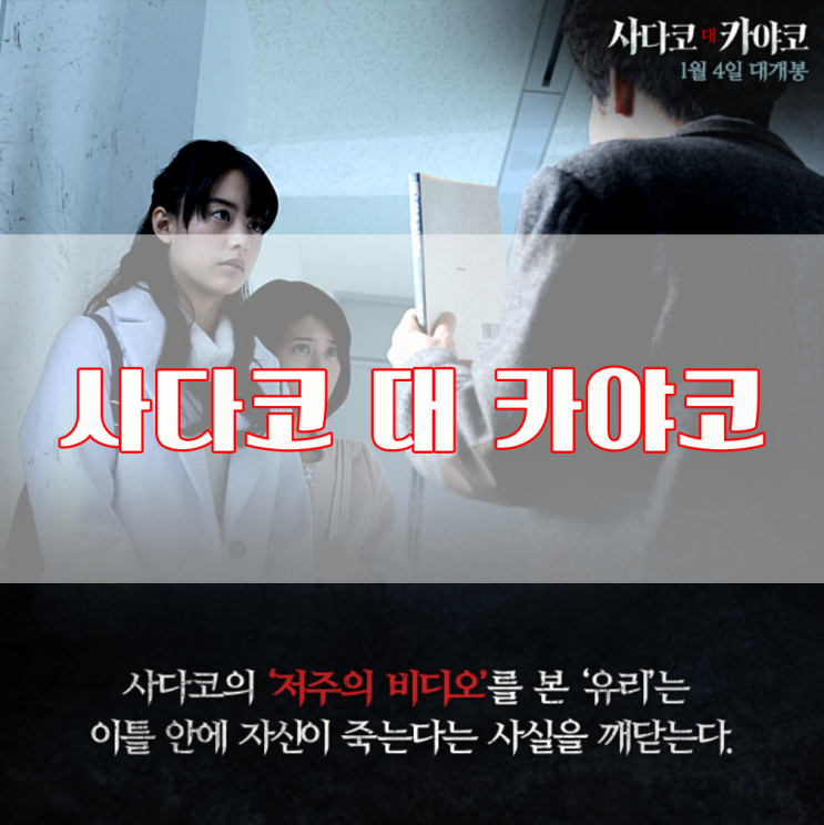사다코 대 카야코 줄거리
