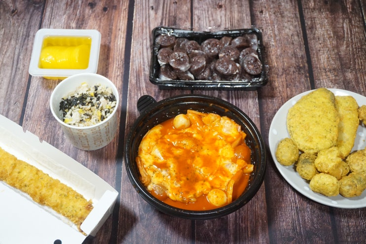 열정분식소강서점 세트 메뉴 후기 (가격)