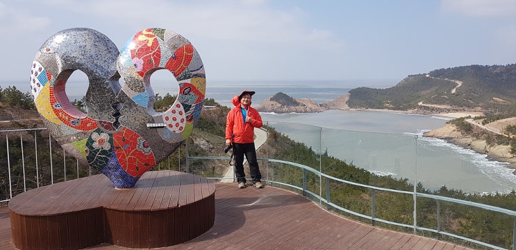 [전남신안] 너무좋은 비금도 그림산,선왕산 섬산행과 아름다운 하누넘해변:하트해변