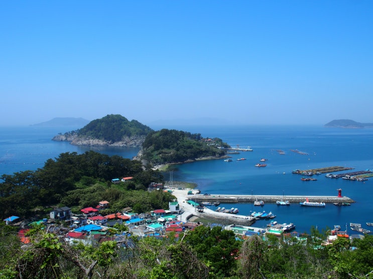 통영 만지도 출렁다리, 연대도 연대봉 트레킹