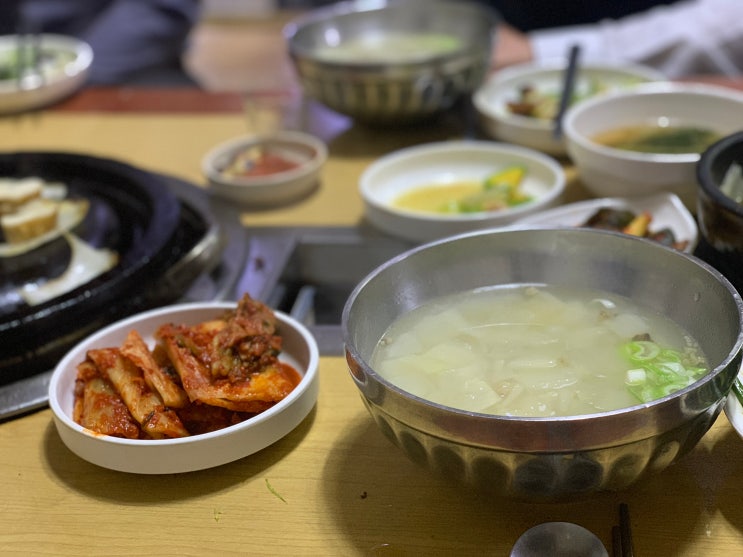 군산 소고기무국 원조 원풍식당