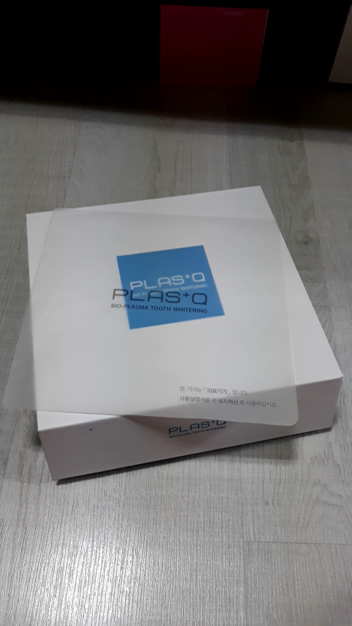 치아미백기 추천 :  플라스큐 플라즈마 치아미백기 개봉후기!