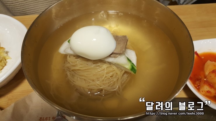 갑자기 무더워진 날씨 션~한 평냉은 진리.....잠실  만포면옥 소반(舊 희천면옥)