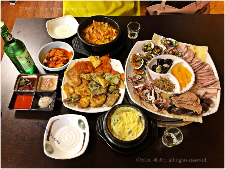 충무로 인현시장 통나무집 - 식객 허영만의 백반기행 주인 마음 가는 대로 16가지 음식 2만원 오마카세