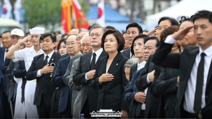제64회 현충일 추념식 문재인 대통령 추념사(약산 김원봉∙반민특위)