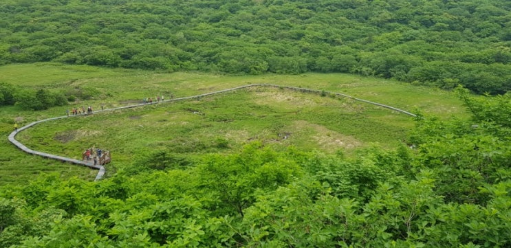 람사르 습지인 용늪을 품고있는 인제 대암산(大巖山)