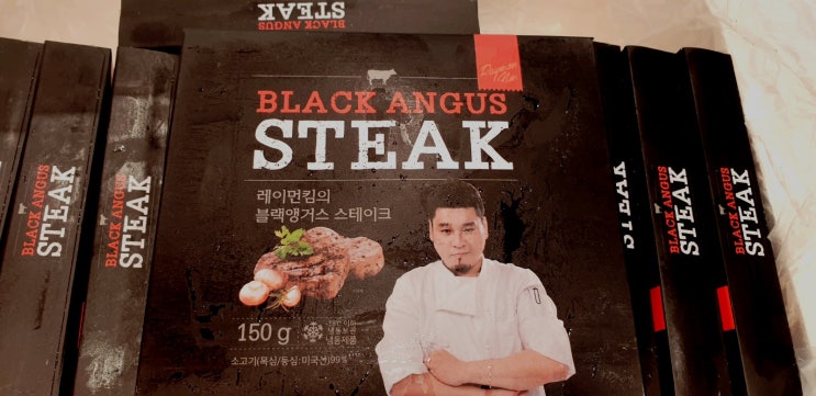 레이먼킴스테이크 블랙앵거스 레스팅 후 부드러운맛 !