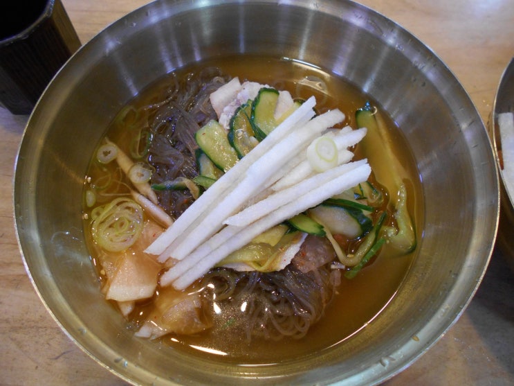 부산시 남포동 원산면옥에서 맛있는 냉면 한그릇