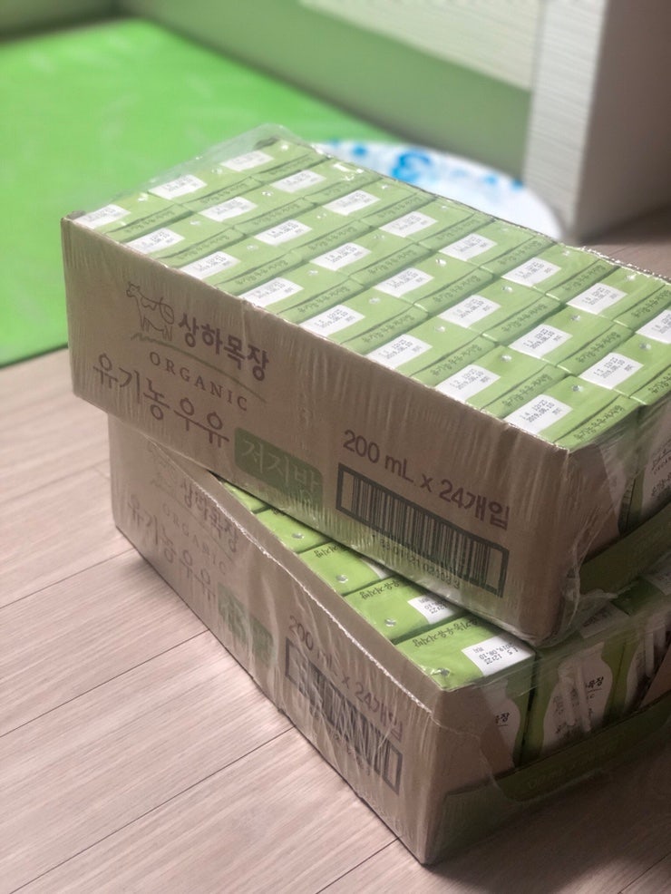 190705 서울 폭염주의보, 상하목장 유기농우유 저지방, 시서스 가루