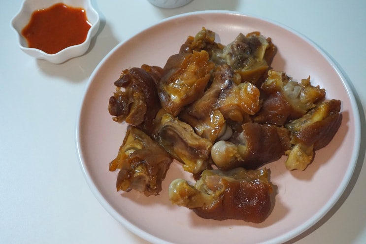 GS편의점족발 :: 임창정 모서리족발 + 깔라만시 조합 마시ㄸr..