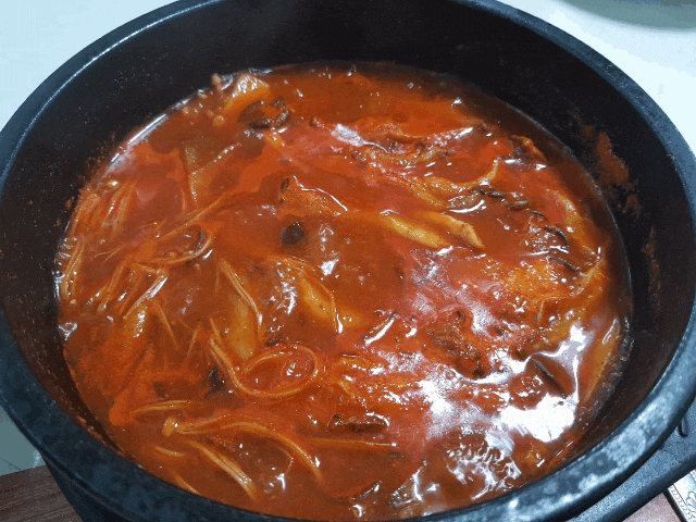 버섯육개장 맛집 조선옥