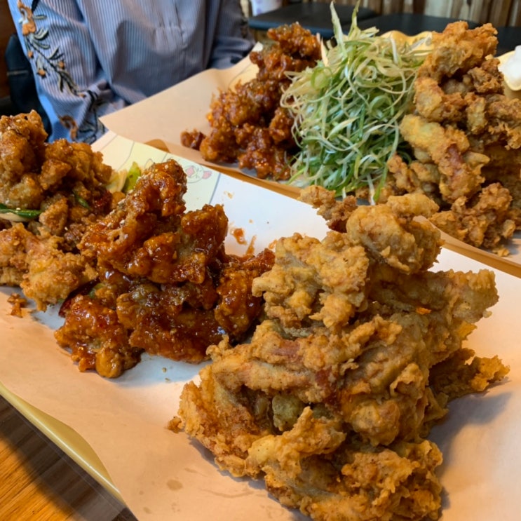[김포공항/송정역] 회식하기 좋은 곳 맛있는 저염치킨, 노랑통닭