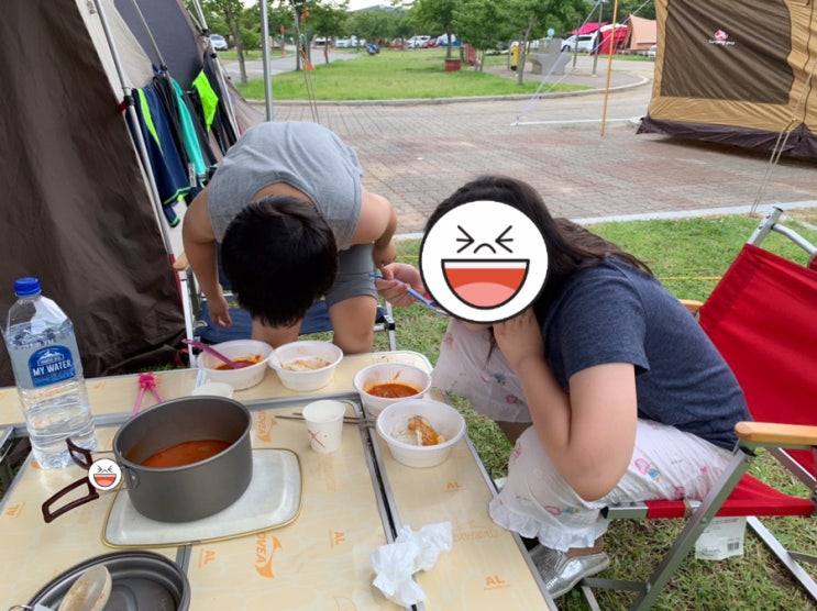 [여행 2일차] 송지호 오토캠핑장, 백도수산 가리비 직매장