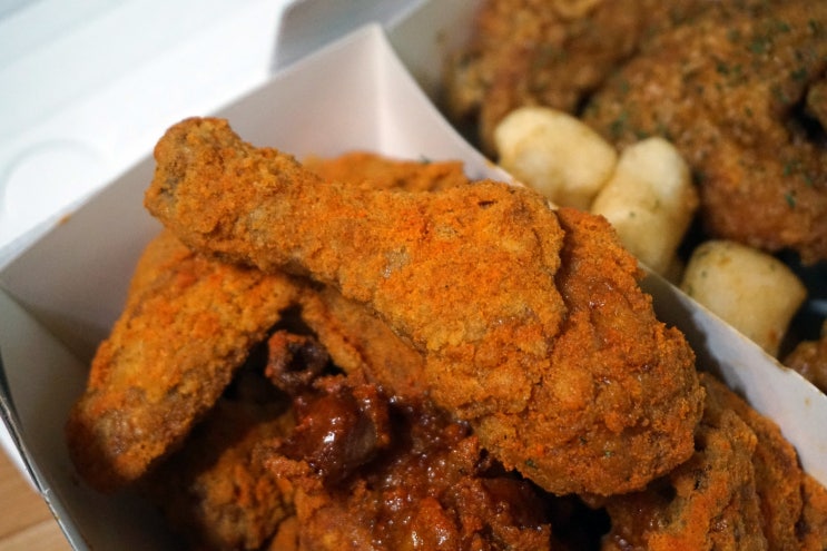 요기요 배달::멕시카나 치토스치킨&허니벌꿀 후기