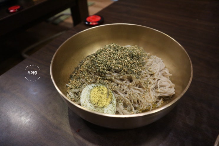들기름 막국수 따라해보기