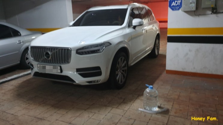 볼보 xc90 d5 디젤 요소수 넣는법 직접하자!