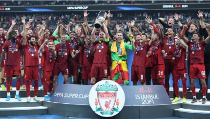 리버풀 첼시 UEFA 슈퍼컵 결승 승부차기 끝에 리버풀 우승!!!