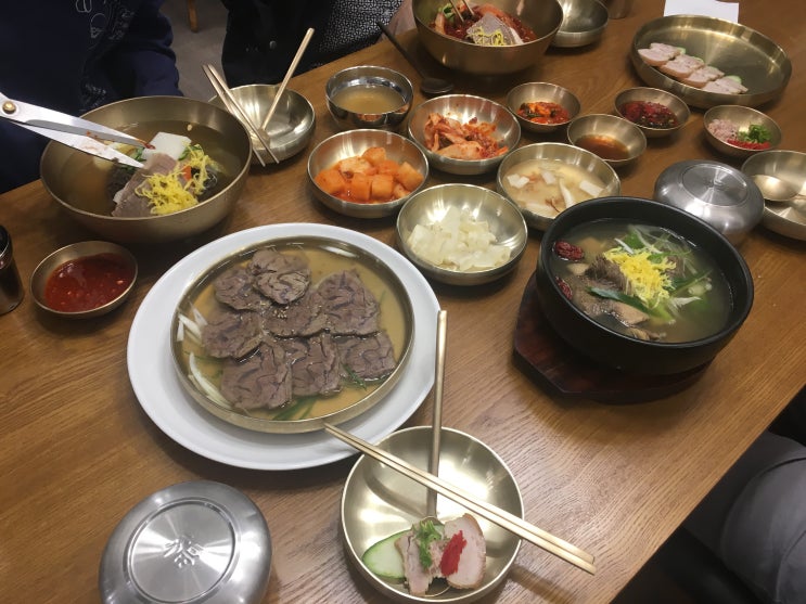 서초동 설눈/냉면집... 서초역 평양냉면 전문점 저녁