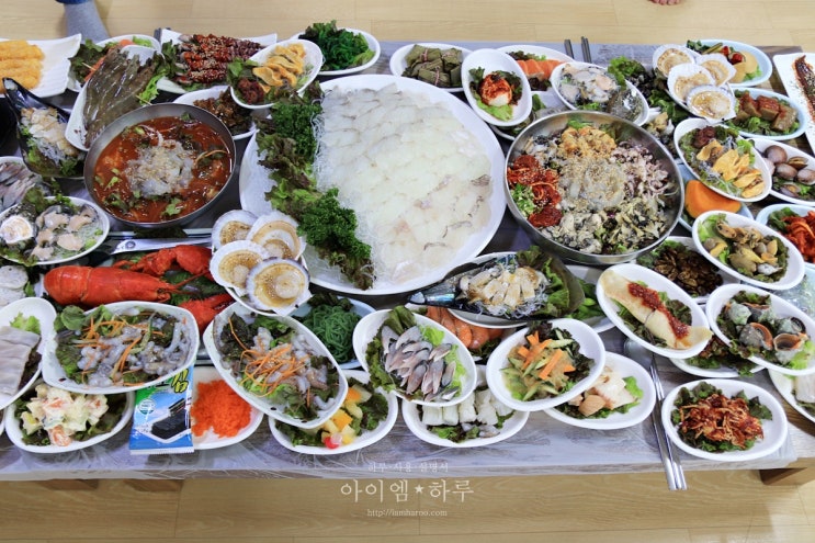 연안부두 60첩반상 가격 그 자체로 대단해