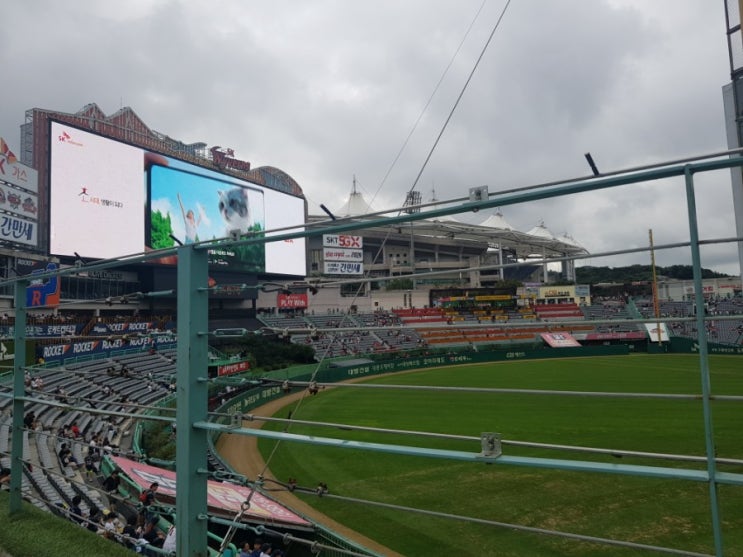 인천 SK 행복드림구장 T그린존 직관 & 시야 (190914 SK와이번스 vs 두산베어스)