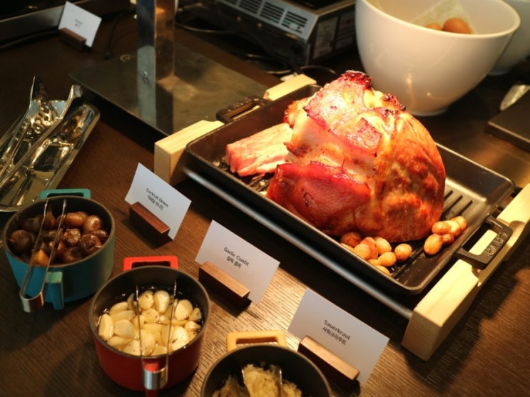 [안다즈 서울 강남 조각보] 호텔 조식 뷔페 #1