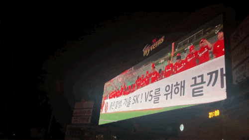 [행복드림구장]2019 SK와이번스마지막 홈경기, 그린존 입장후기