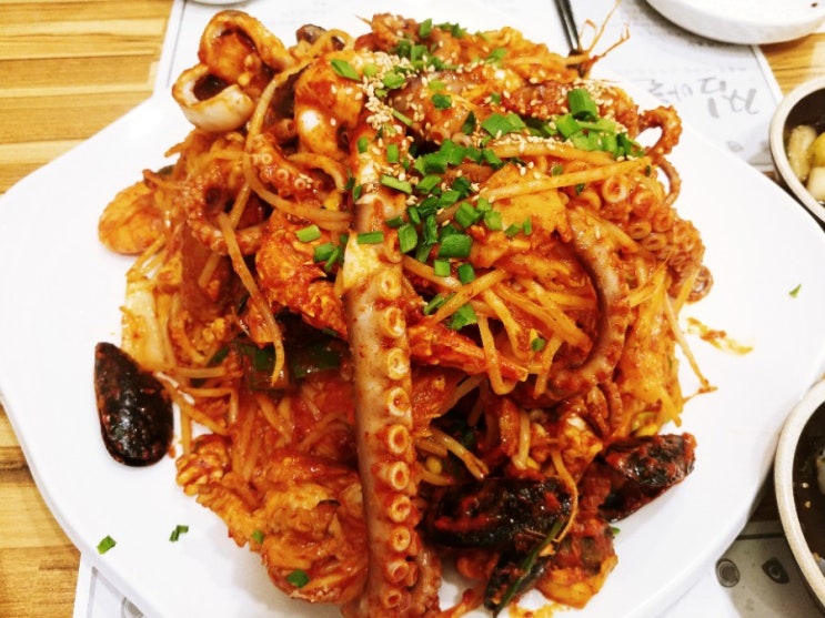 마포 해물찜 양이 진짜 많은 찜마을 다녀왔어요.