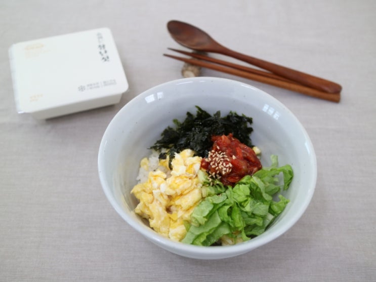 창난젓갈 명태창난젓 비빔밥