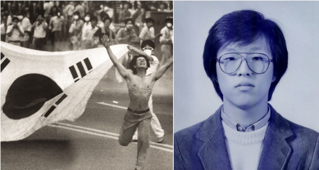 민주화 운동, 1987 민주화항쟁. 이한열 열사 와 박종철 열사.