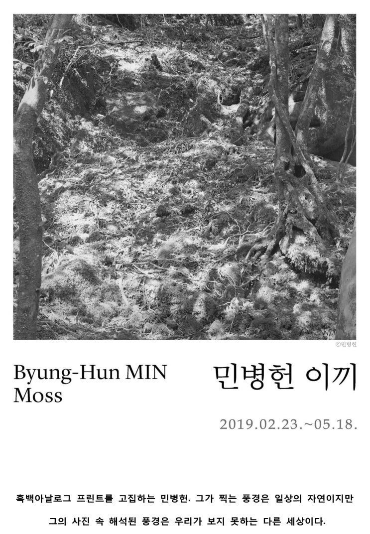 민병헌 사진전 《이끼》 - 한미사진미술관