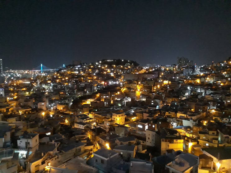 [후기] 부산 야경 호천마을(쌈마이웨이 촬영지/남일바) 갔다옴:)
