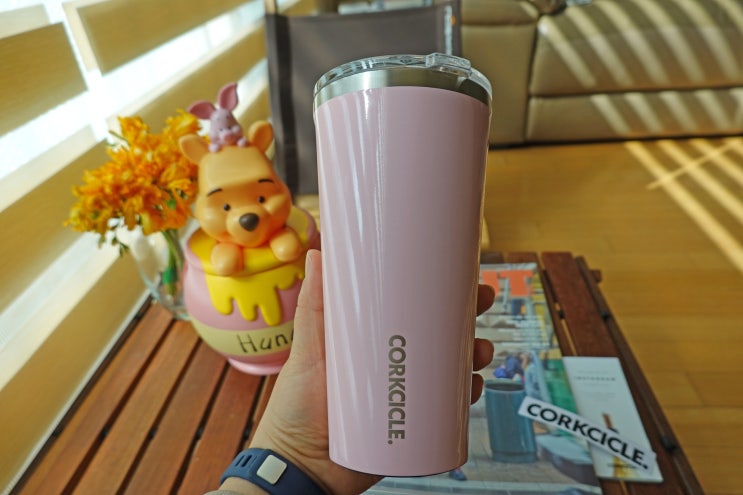 플라스틱프리첼린지 체리블라썸텀블러 콕시클 텀블러 로즈 16oz