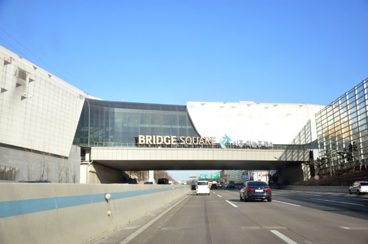[고속도로휴게소] 시흥하늘휴게소 그린존(판교방향), 브릿지스퀘어(Bridge Square), 서울외곽순환고속도로휴게소! : 20190108