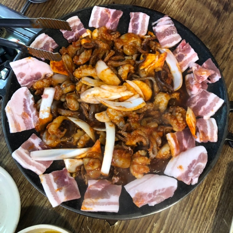 용두동 쭈꾸미 골목에서 쭈삼을 카레소스에 퐁당 :: 용두동쭈꾸미