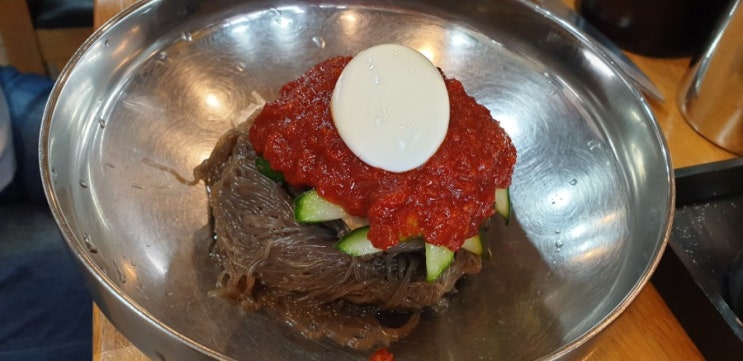 하남냉면 / 해주냉면 입안이 얼얼하게 매운냉면 !!
