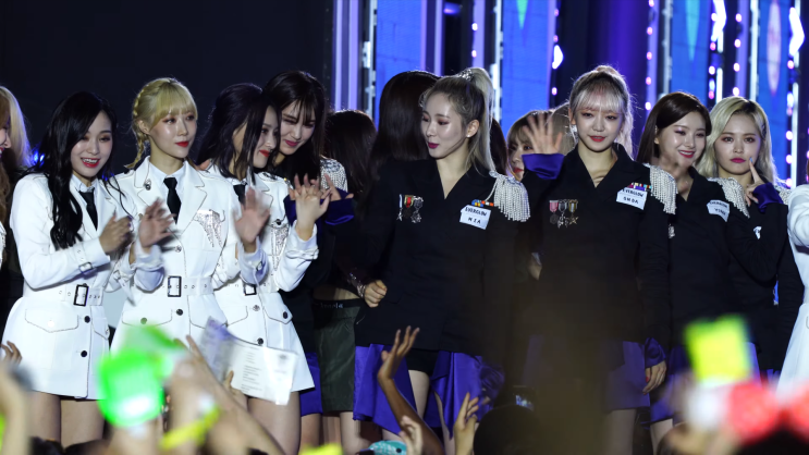 [로켓펀치 쥬리 에버글로우 시현 친목] 191001 더쇼 엔딩 + 190823 뮤뱅 엔딩 + 아육대 시현 권은비