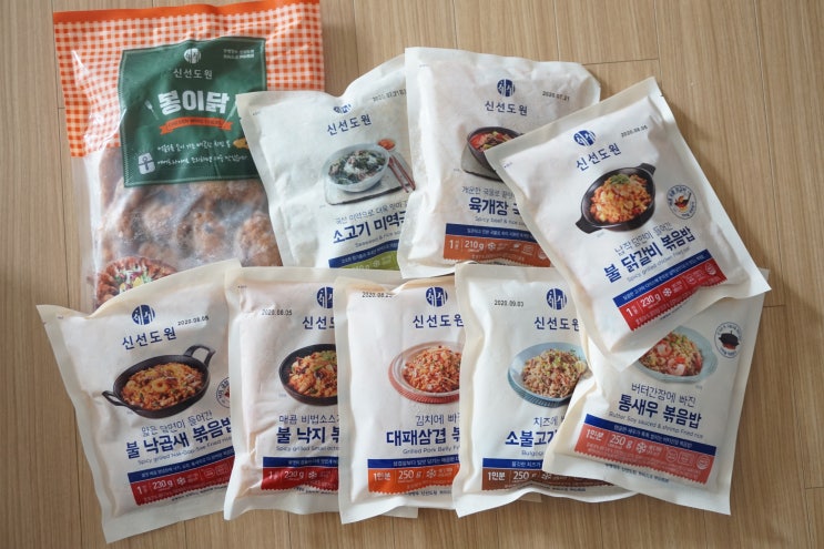 간편식 장보기 메가마트몰 신선도원 에서