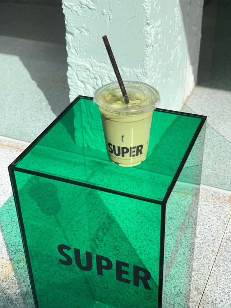 성수동 카페 슈퍼말차 (super matcha)