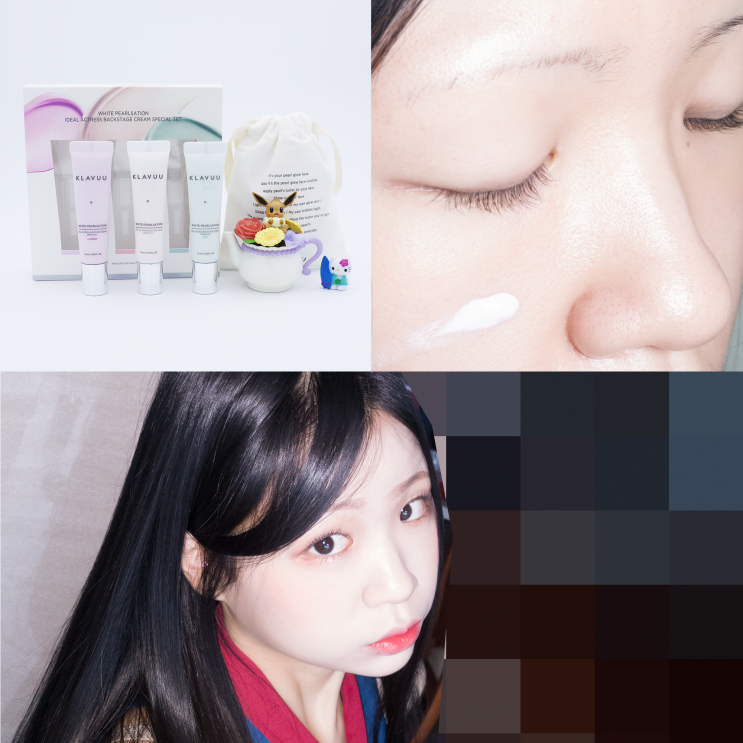 클라뷰 여배우크림 스페셜세트 = 톤업크림 ~오늘의하늘~