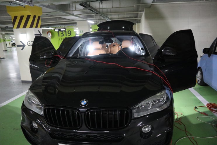 강서구 실내크리닝으로 bmw x6 가죽 시트 완벽 변신!!
