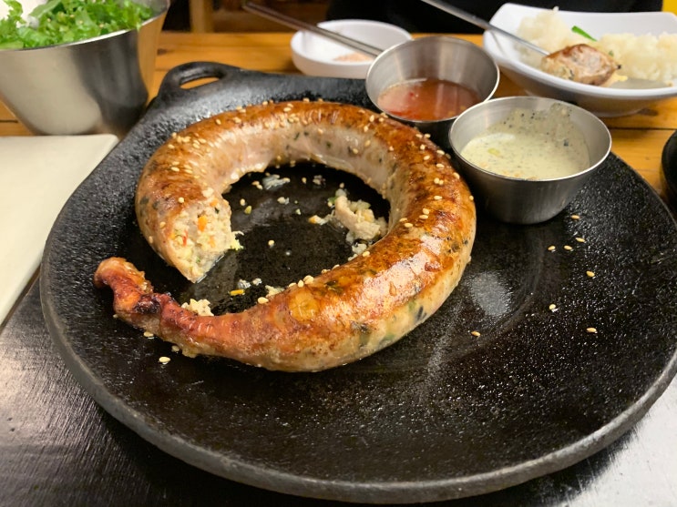 혜화역 순대실록 친구가 순대스테이크 겁나 맛잇다고 다녀왔어요