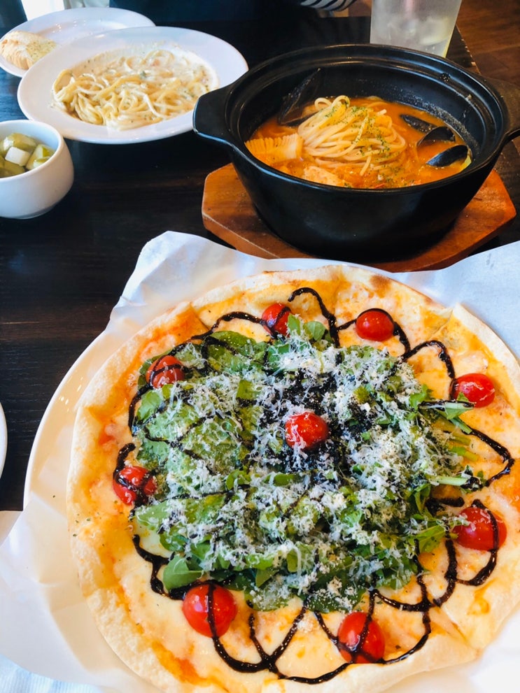 안양평촌맛집 :: 파스타와 피자가 존맛탱인 빈체로에서 저녁먹기